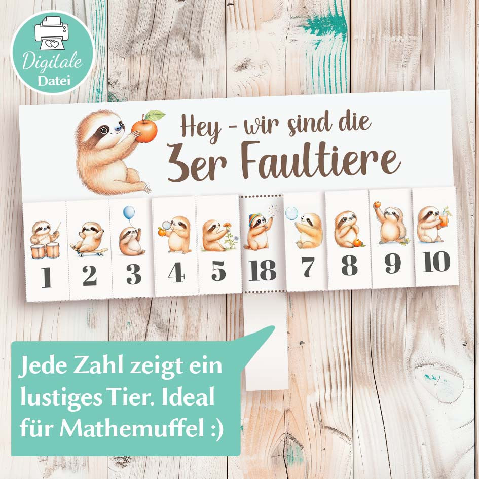 1x1 Lernkarten Herzensprojekt Manufaktur