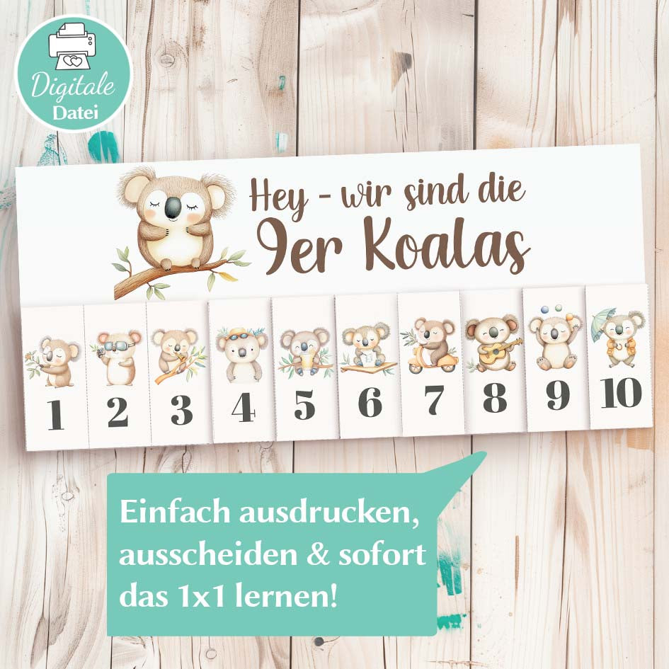 1x1 Lernkarten Herzensprojekt Manufaktur