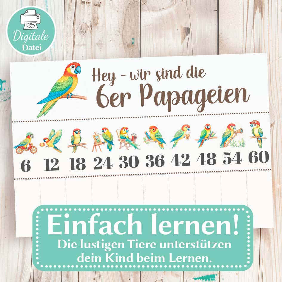 1x1 Lernkarten Herzensprojekt Manufaktur
