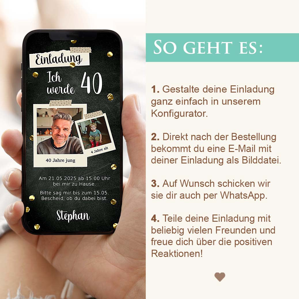 40 Geburtstag Herzensprojekt Manufaktur