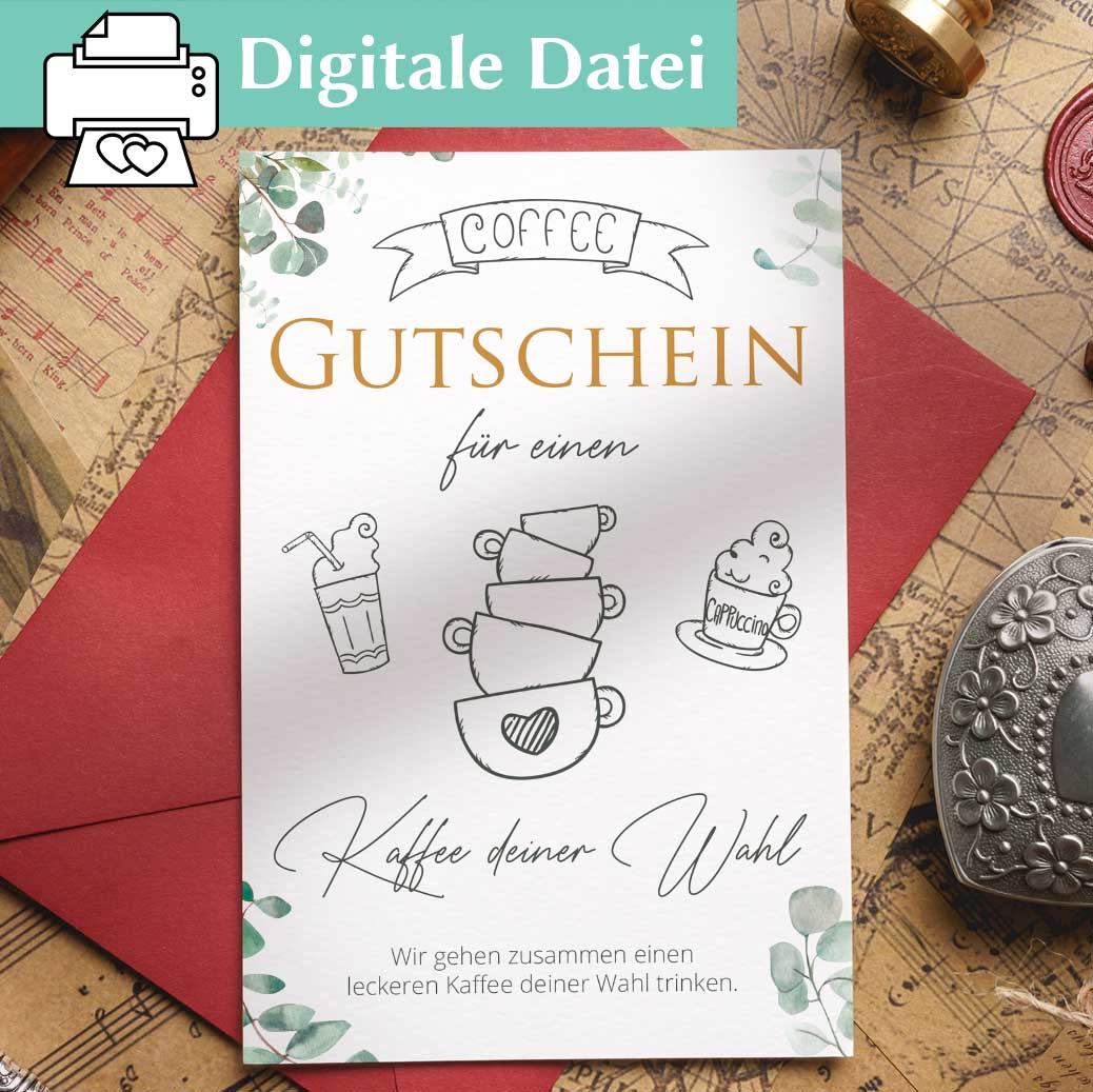 Gutschein für Kaffee & Kuchen Herzensprojekt Manufaktur
