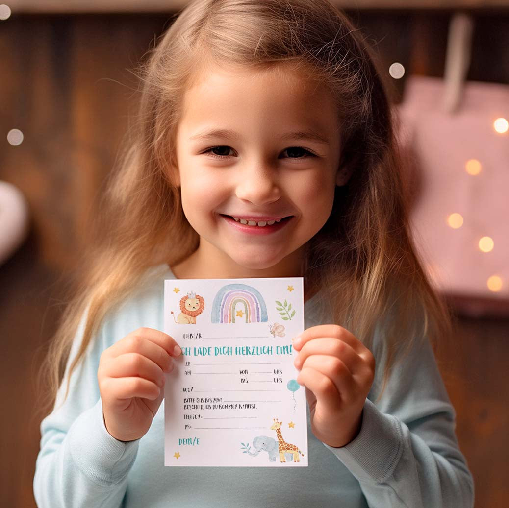 Einladung zum Kindergeburtstag Herzensprojekt Manufaktur