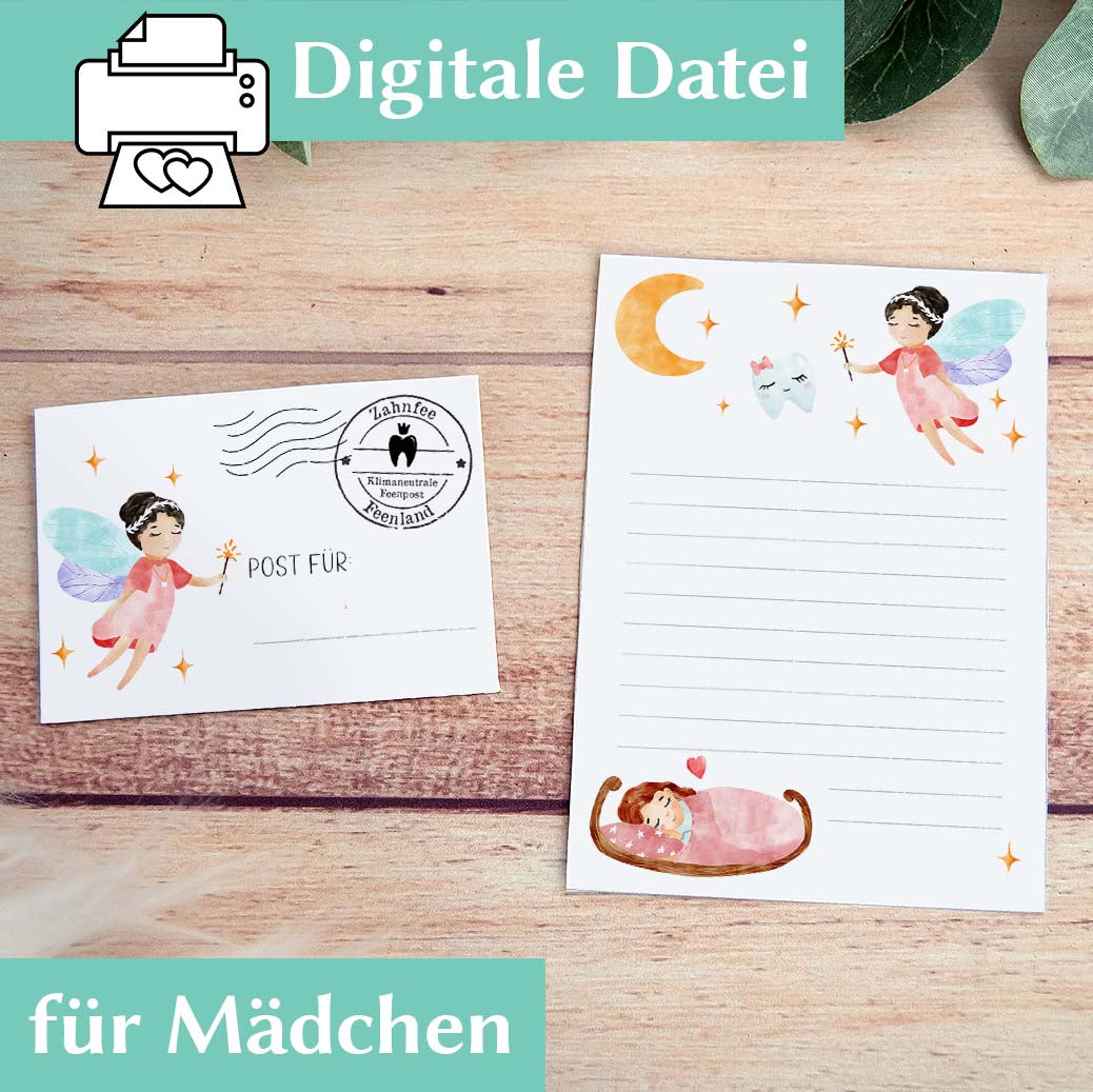 Zahnfee Briefvorlage Herzensprojekt Manufaktur