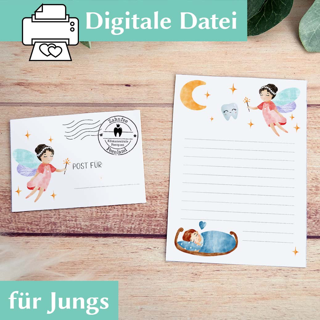 Zahnfee Briefvorlage Herzensprojekt Manufaktur