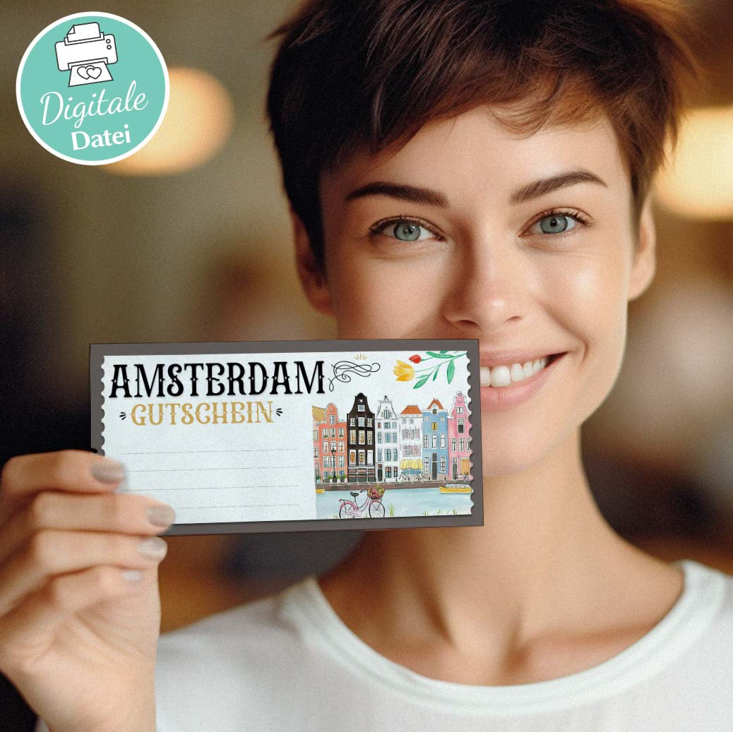 Amsterdam Gutschein Herzensprojekt Manufaktur