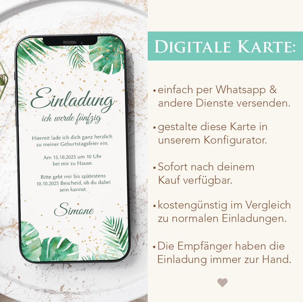 Save the Date WhatsApp Vorlage Herzensprojekt Manufaktur