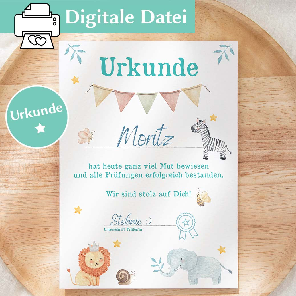 Einladung zum Kindergeburtstag Herzensprojekt Manufaktur