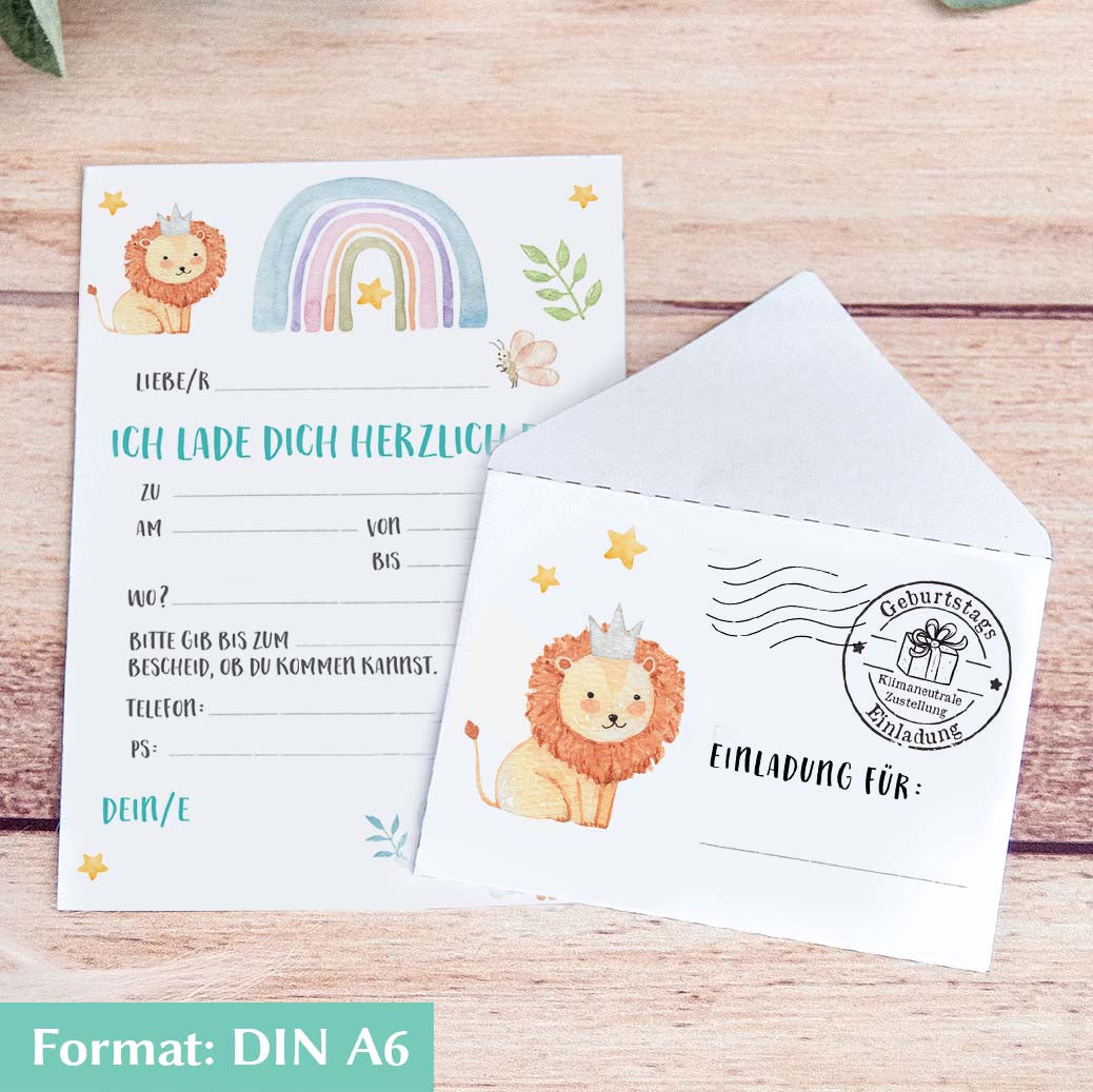 Einladung zum Kindergeburtstag Herzensprojekt Manufaktur