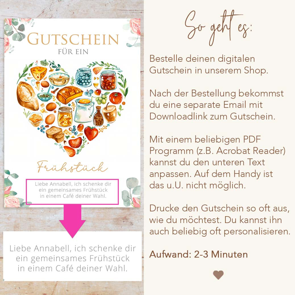 Verschenke ein Frühstück Herzensprojekt Manufaktur