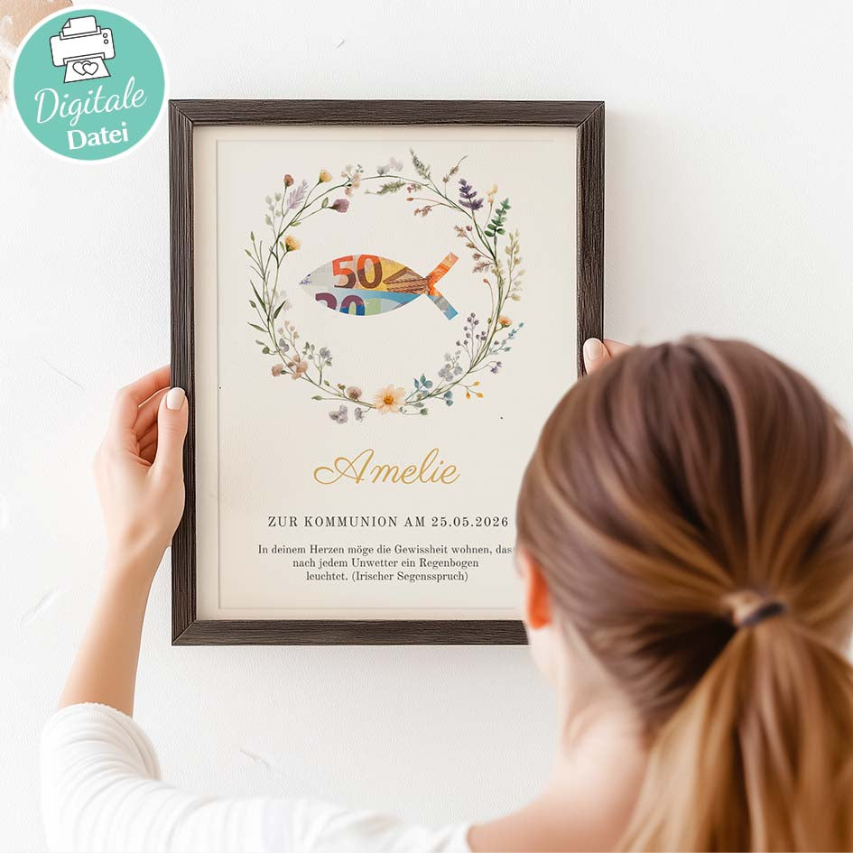 Geld schenken zur Kommunion