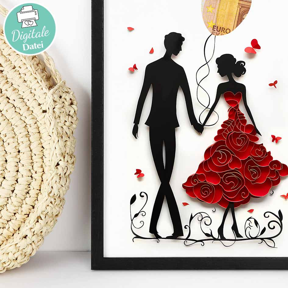 Geldgeschenk Vorlage Hochzeit Herzensprojekt Manufaktur