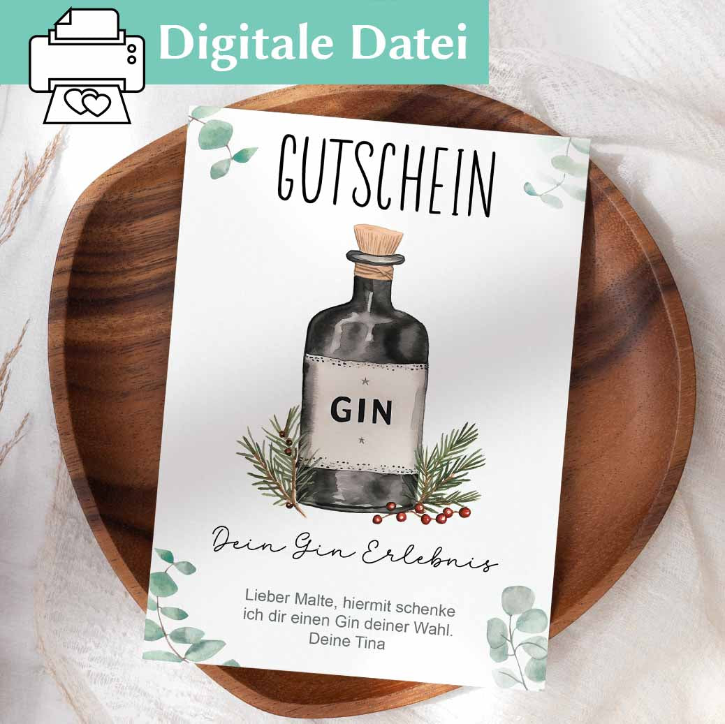 Gin Gutschein Herzensprojekt Manufaktur
