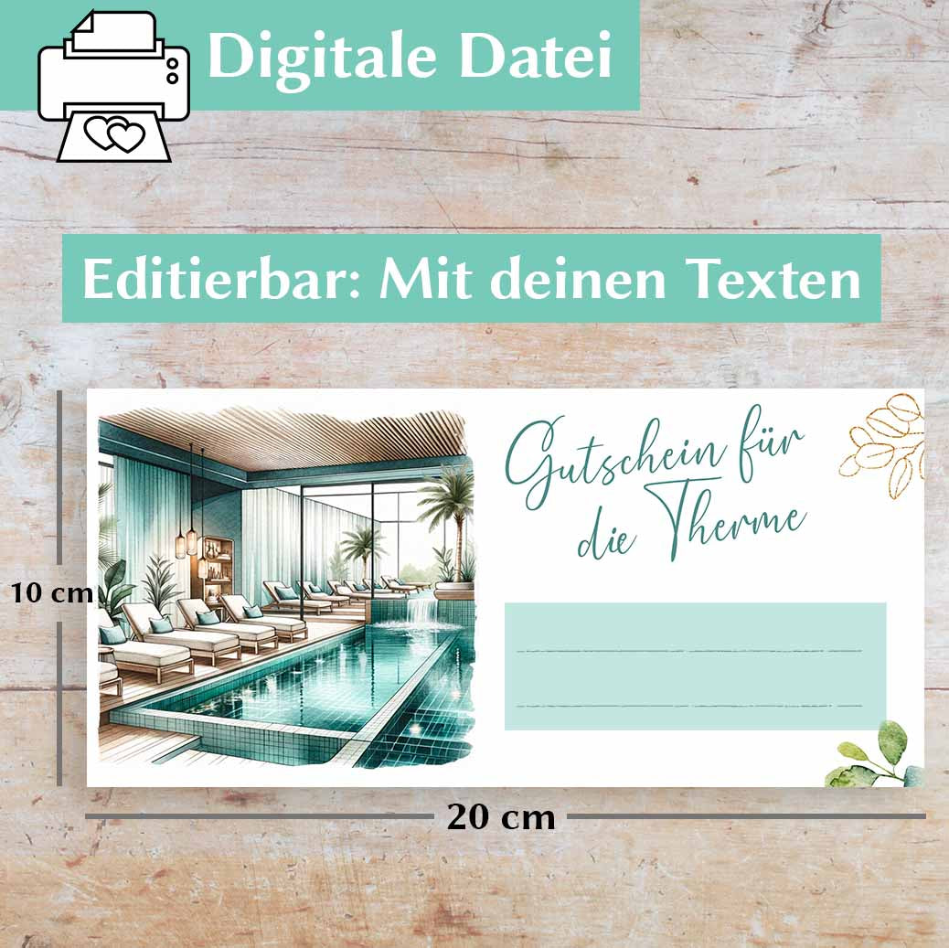 Gutschein Therme Herzensprojekt Manufaktur