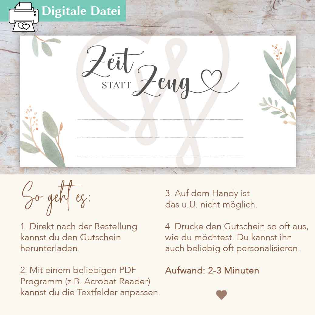 Zeit statt Zeug verschenken Herzensprojekt Manufaktur