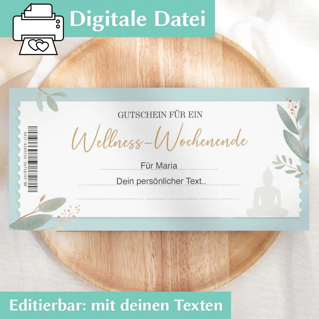 Wellness Wochenende Gutschein Herzensprojekt Manufaktur