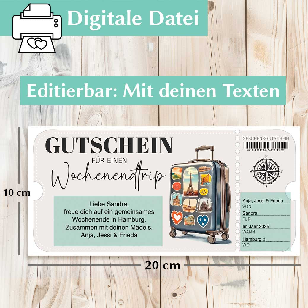 Gutschein Wochenendtrip Herzensprojekt Manufaktur
