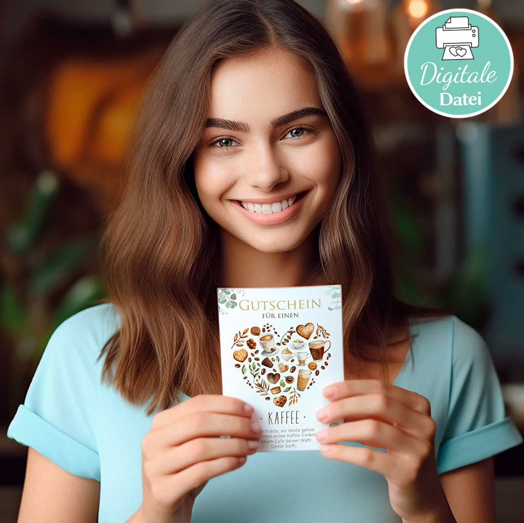 Kaffee Gutschein Herzensprojekt Manufaktur