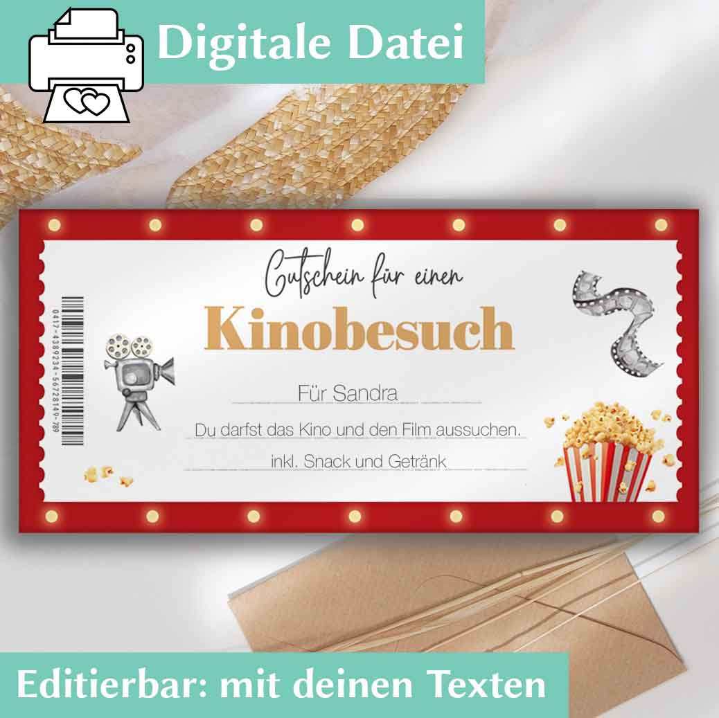 Kinogutschein Herzensprojekt Manufaktur