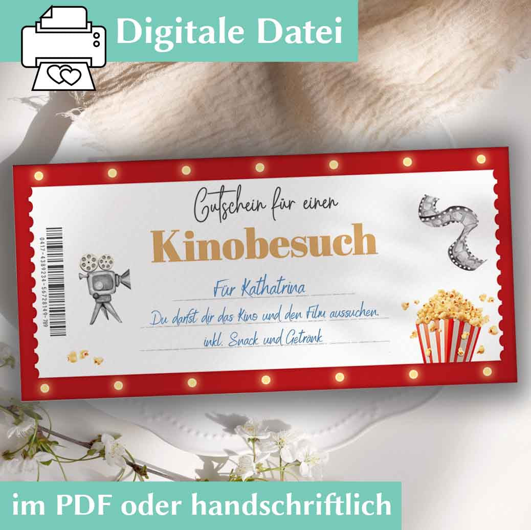 Kinogutschein Herzensprojekt Manufaktur