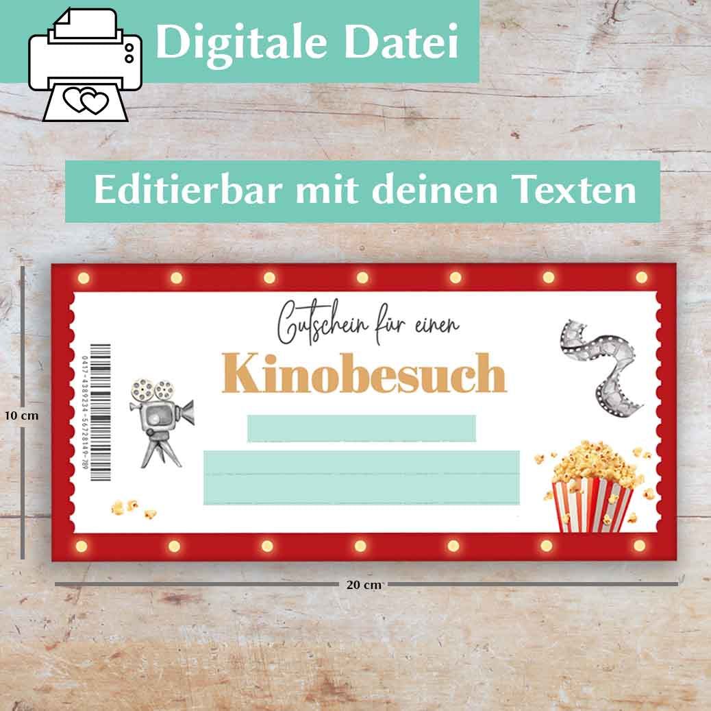 Kinogutschein Herzensprojekt Manufaktur