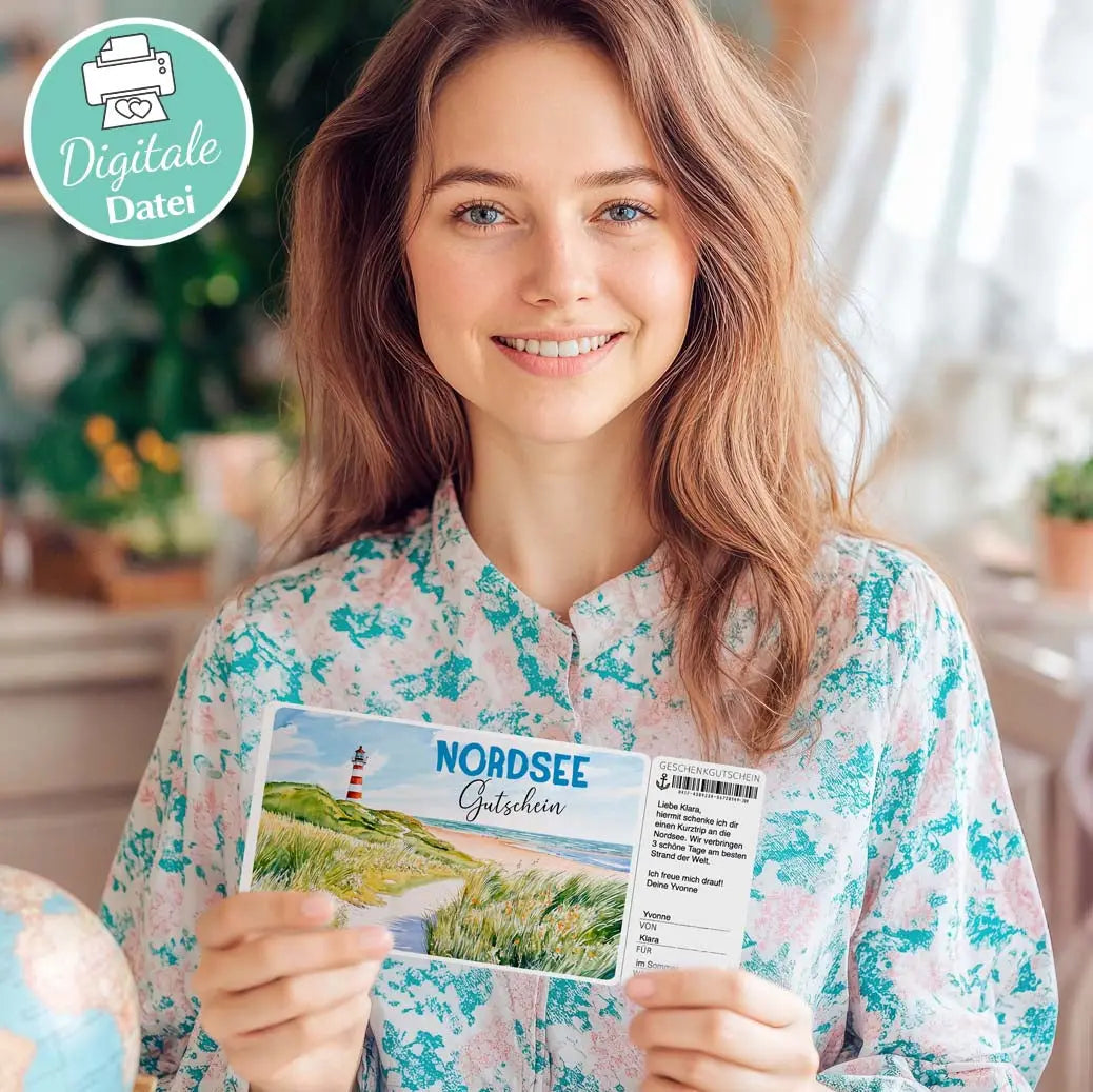Reisegutschein Nordsee Herzensprojekt Manufaktur
