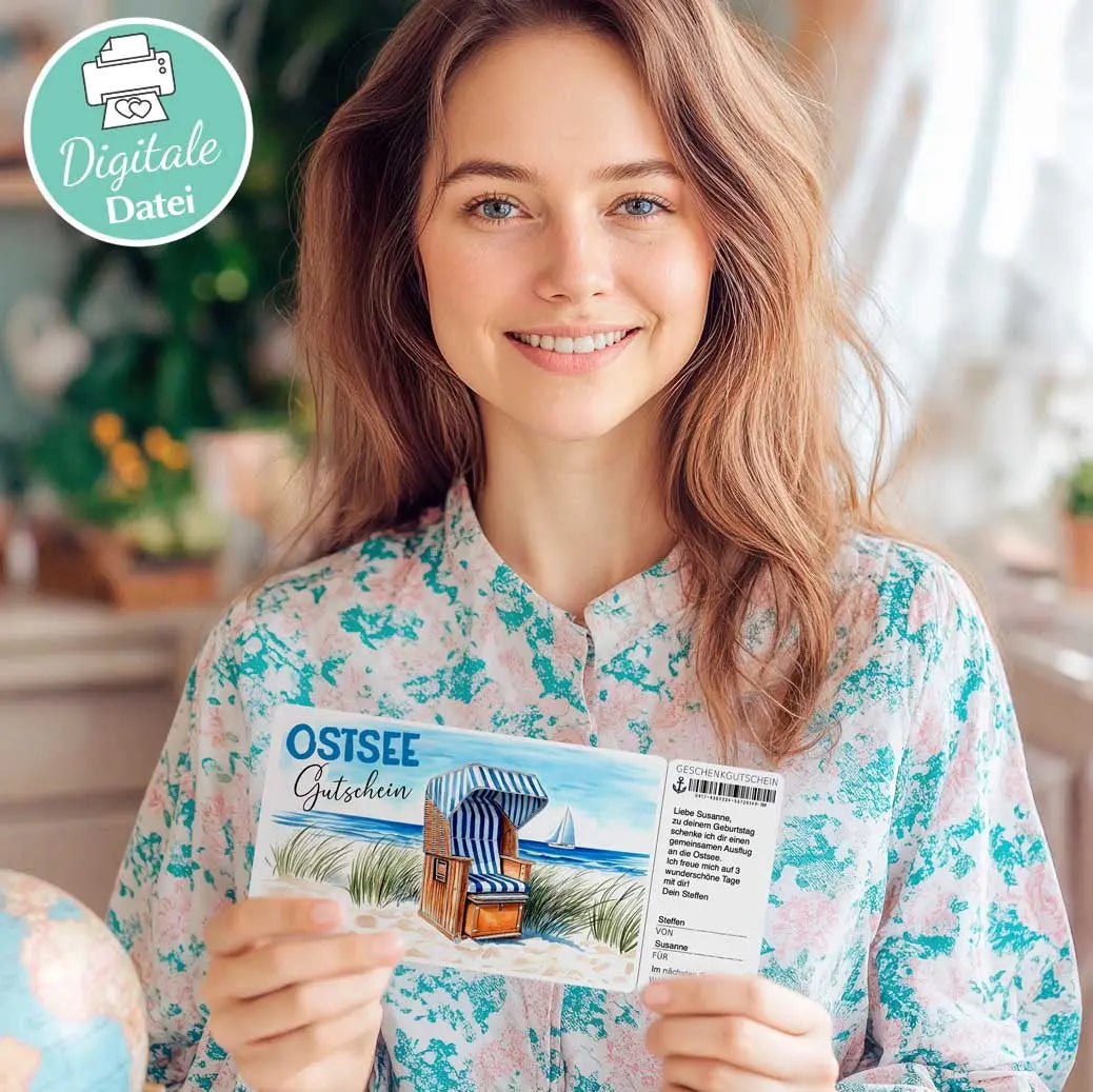 Reisegutschein Ostsee Herzensprojekt Manufaktur
