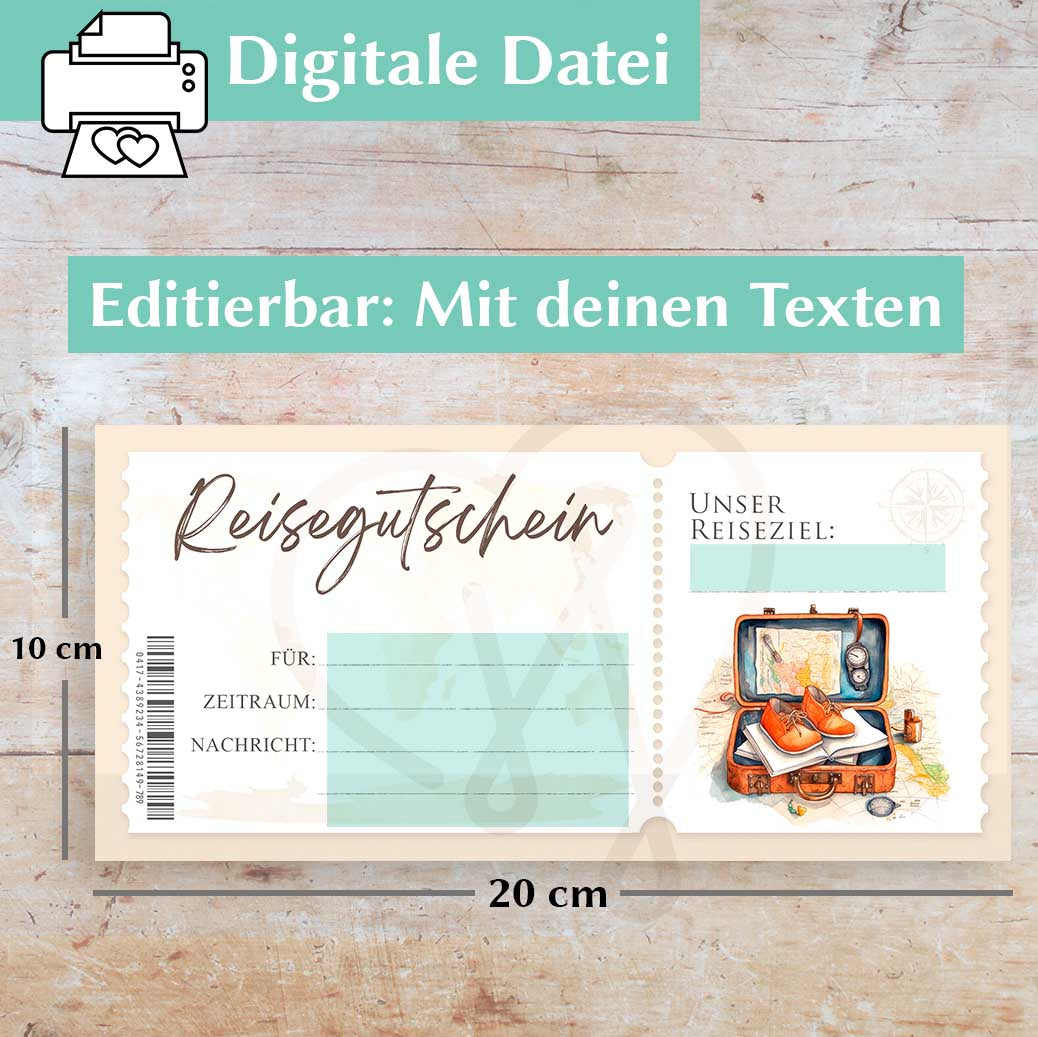 Reisegutschein verschenken Herzensprojekt Manufaktur