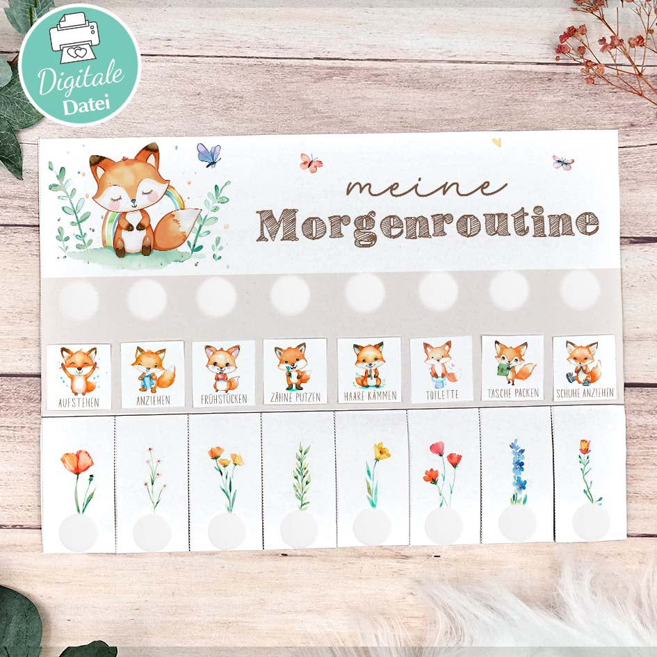 Routinekarten für Kinder Herzensprojekt Manufaktur
