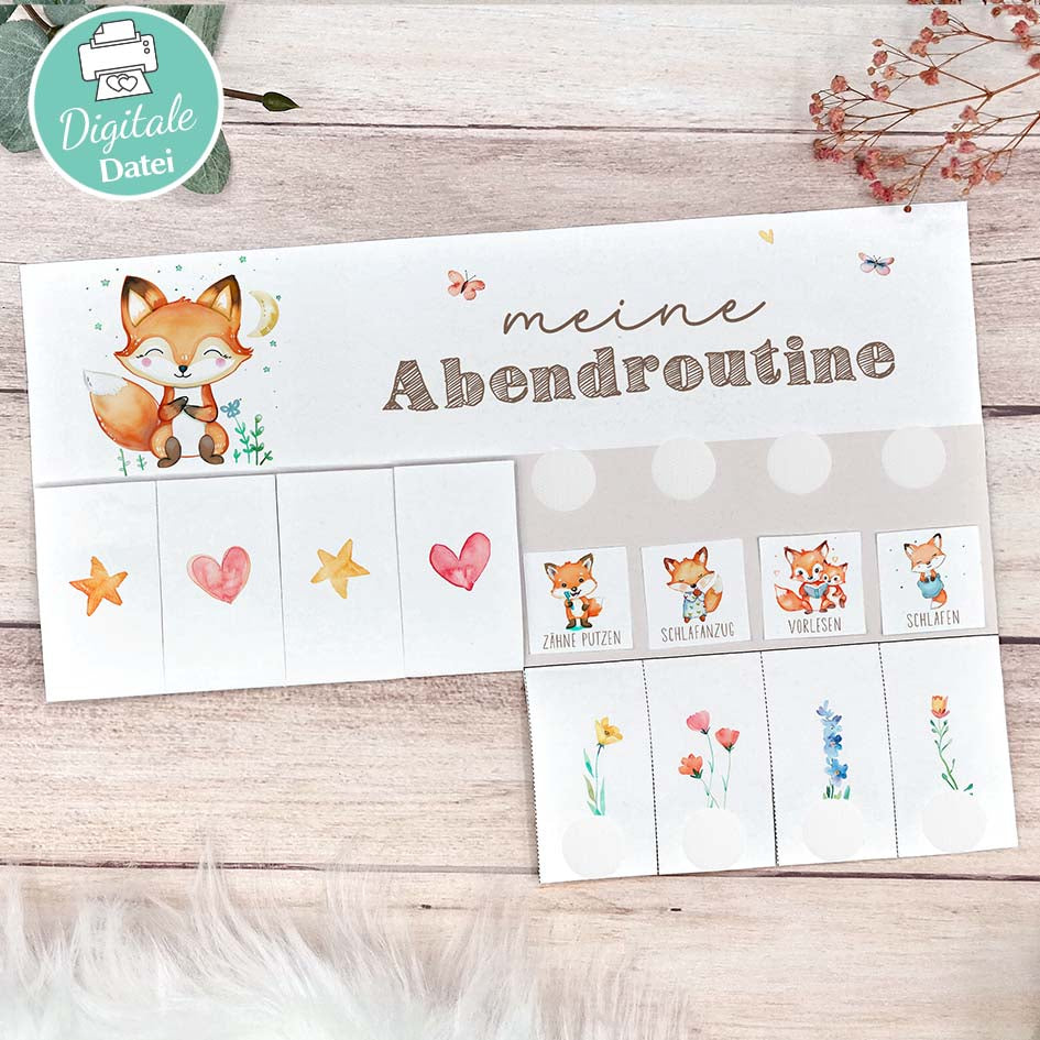 Routinekarten für Kinder Herzensprojekt Manufaktur
