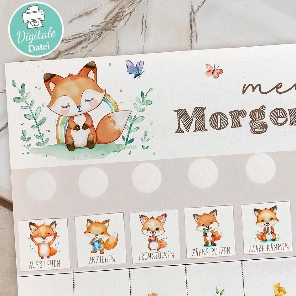 Routinekarten für Kinder Herzensprojekt Manufaktur