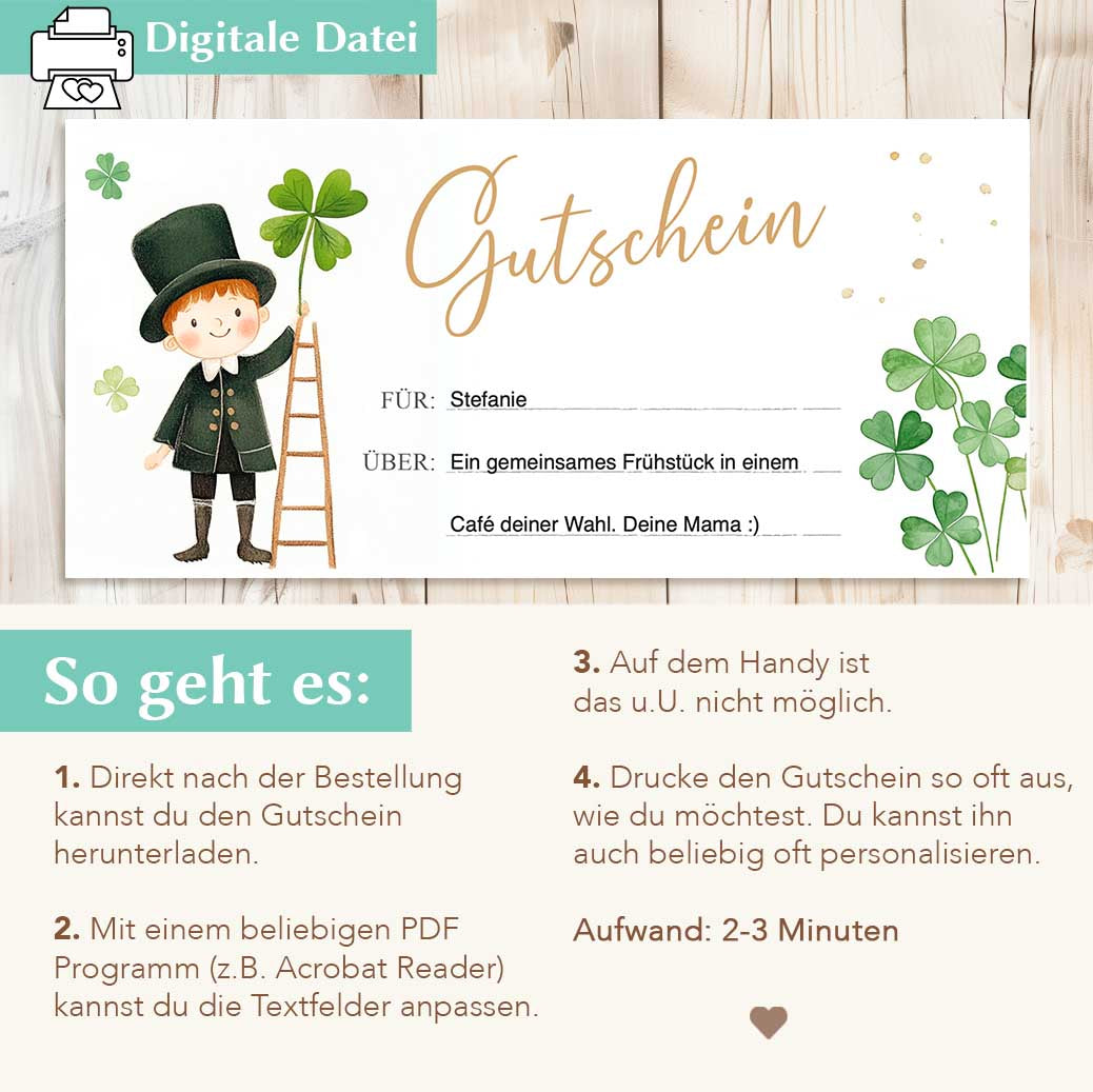 Silvester Gutschein Herzensprojekt Manufaktur