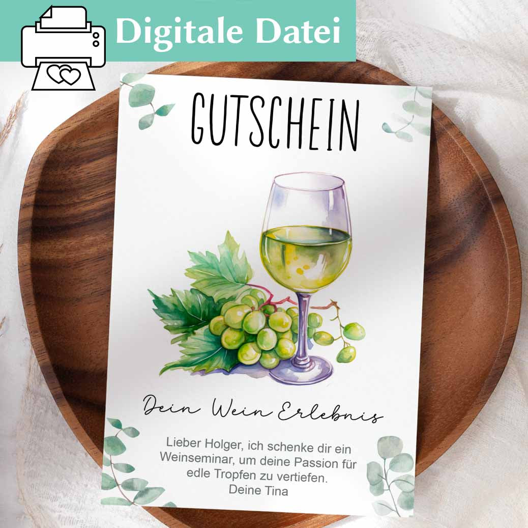 Wein Gutschein Herzensprojekt Manufaktur