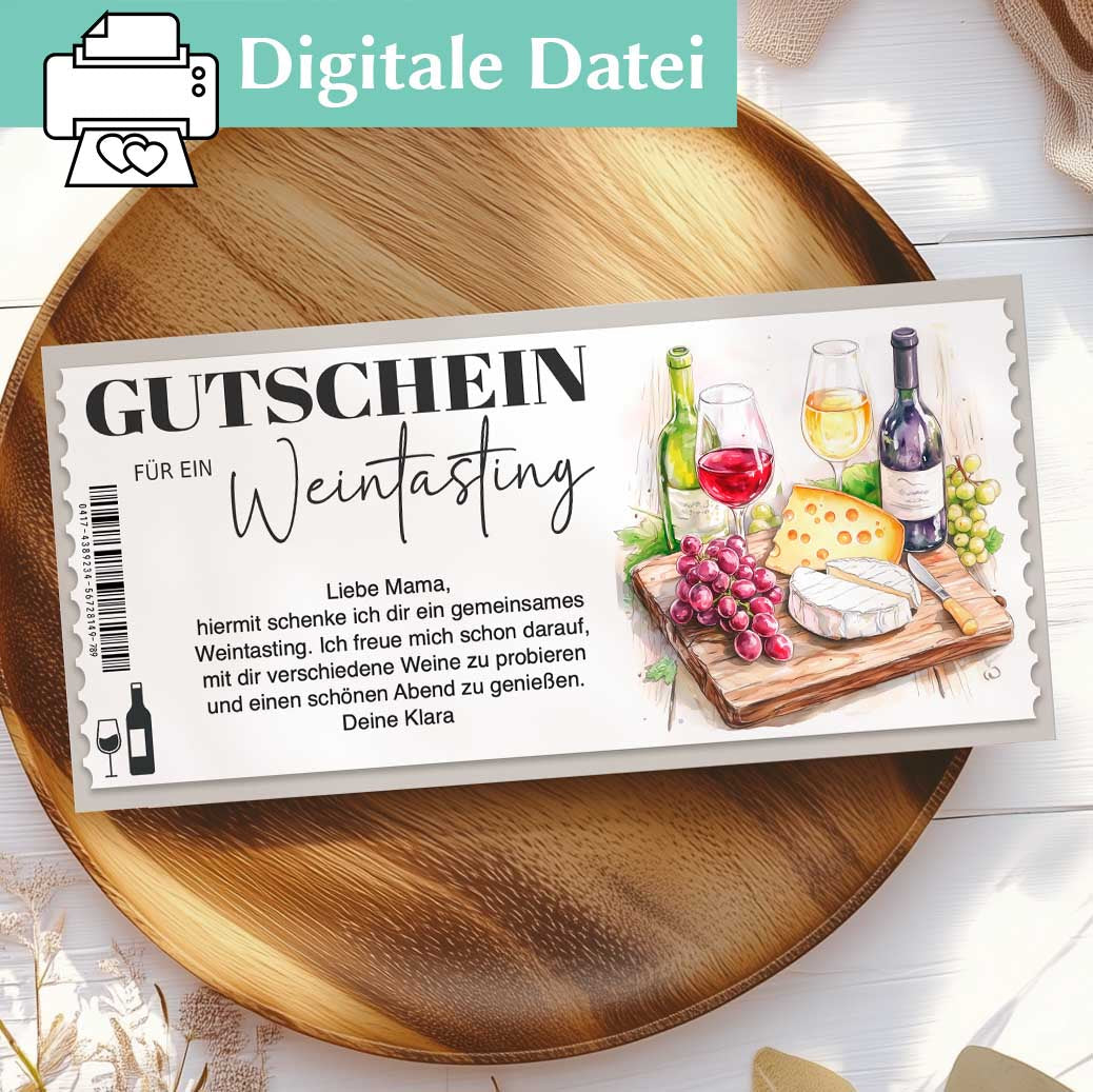 Weinprobe Gutschein Herzensprojekt Manufaktur