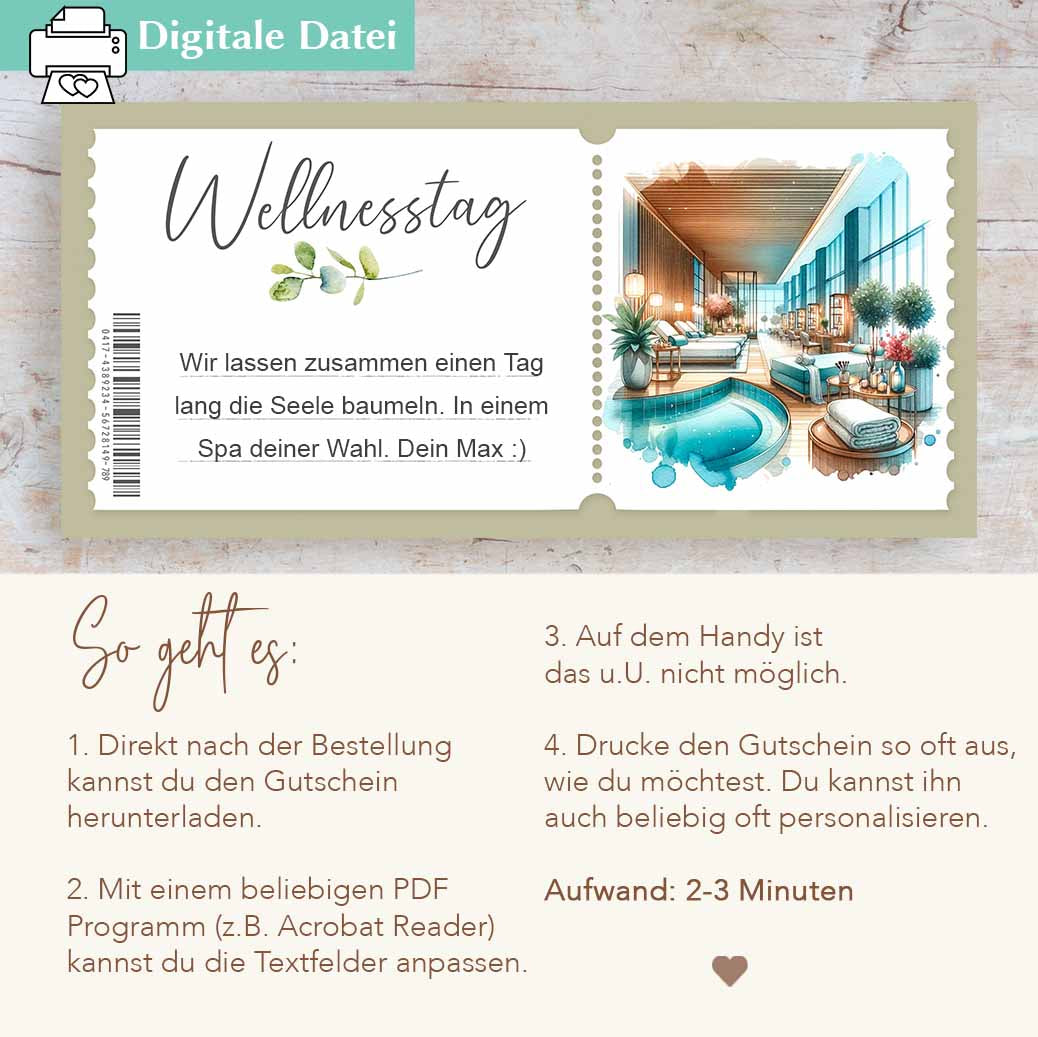 Wellness Gutschein Herzensprojekt Manufaktur