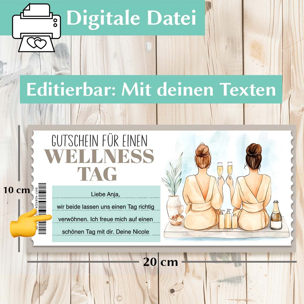Wellnesstag Gutschein Herzensprojekt Manufaktur