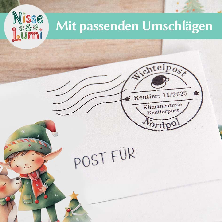 24 Wichtelbriefe Herzensprojekt Manufaktur
