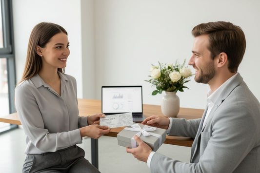 Gutschein Geschenk Büro