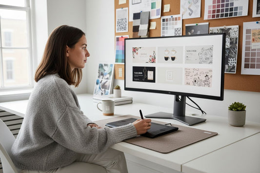 Gutscheinvorlage Designstudio