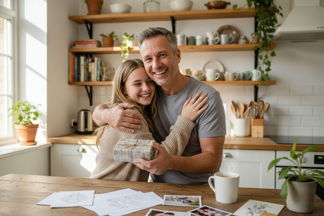 herzliches geschenk überreichen