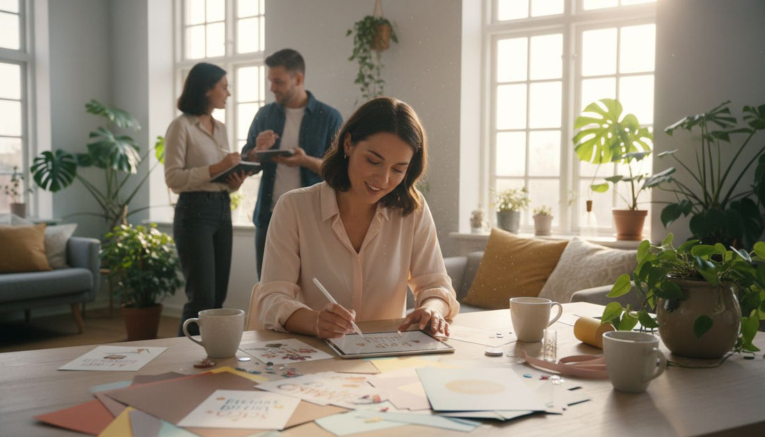 Geburtstagsgutschein Personalisierung Büro