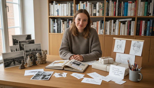 kreative Geschenkgestaltung Szene