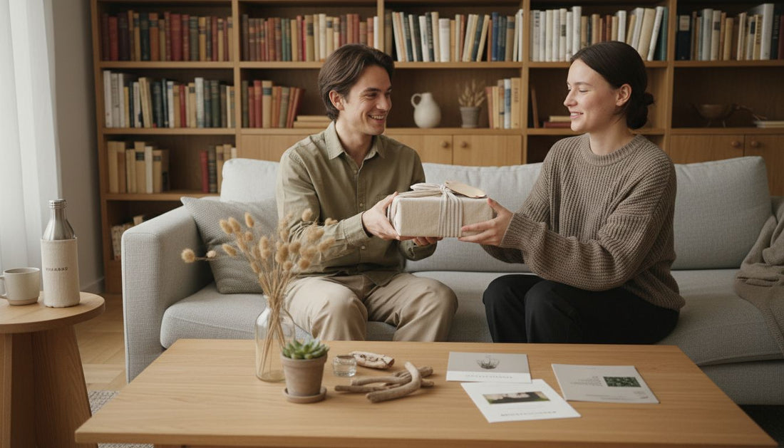 nachhaltiges Geschenk Wohnzimmer