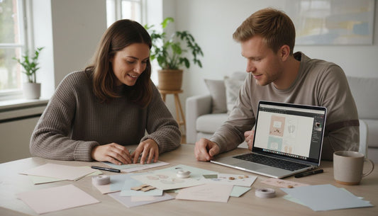 kreativer geburtsgutschein entwerfen