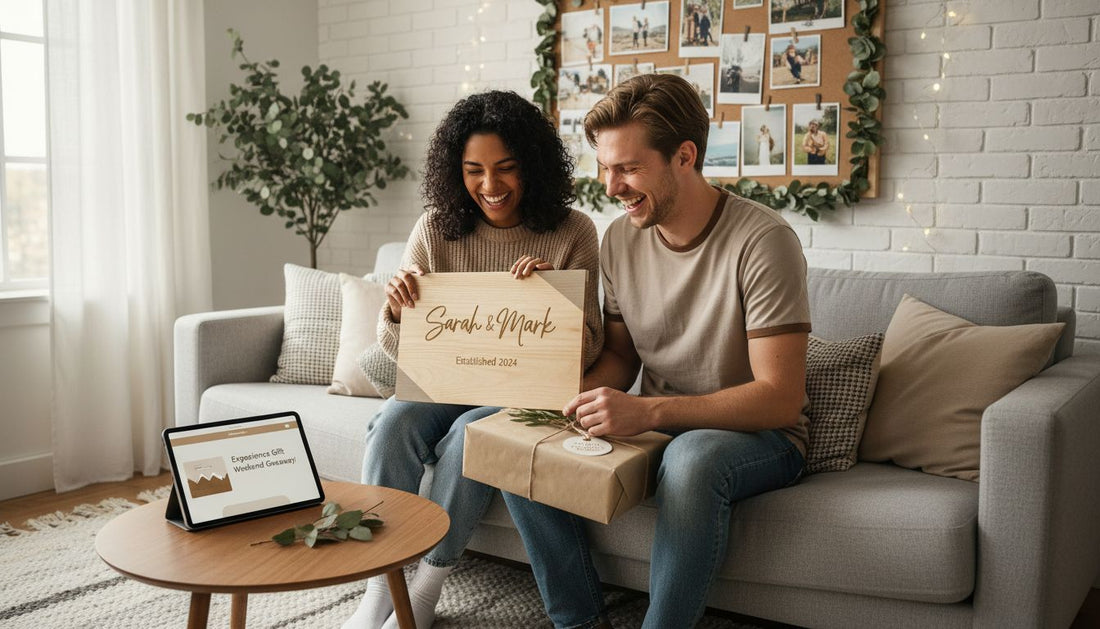 hochzeitsgeschenk personalisiert modern