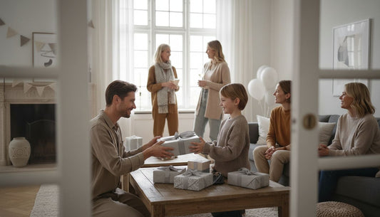 Geburtstagsgeschenk Übergabe Feier