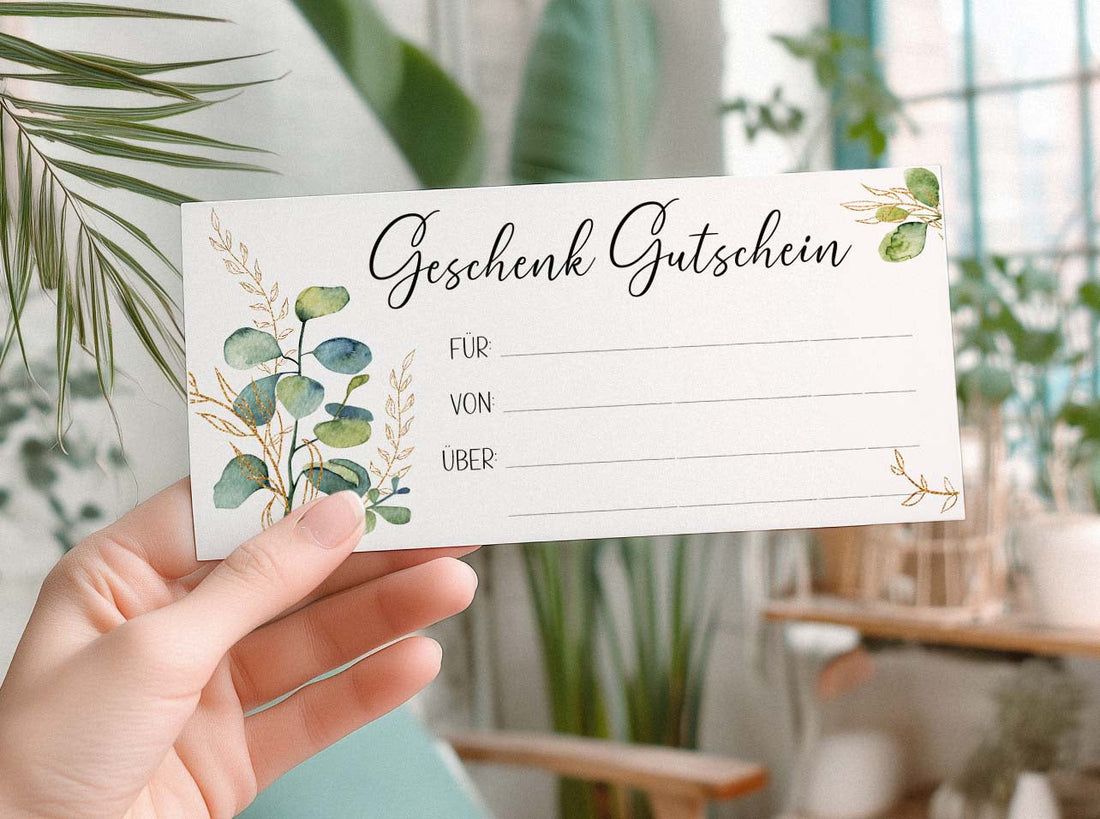 Personalisierte Gutscheine: Dein perfektes Last Minute Geschenk