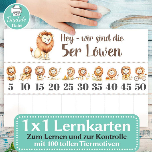 1x1 Lernkarten Herzensprojekt Manufaktur