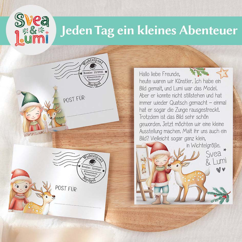 Wichtelbriefe Svea & Lumi