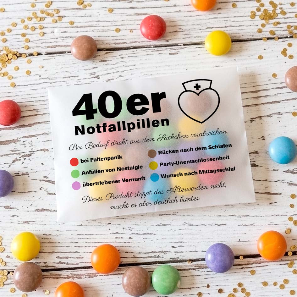 Lustiges Geschenk zum 40. Herzensprojekt Manufaktur