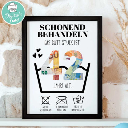 Geldgeschenk zum 42. Geburtstag Herzensprojekt Manufaktur